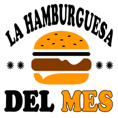 La hamburguesa del mes Logo